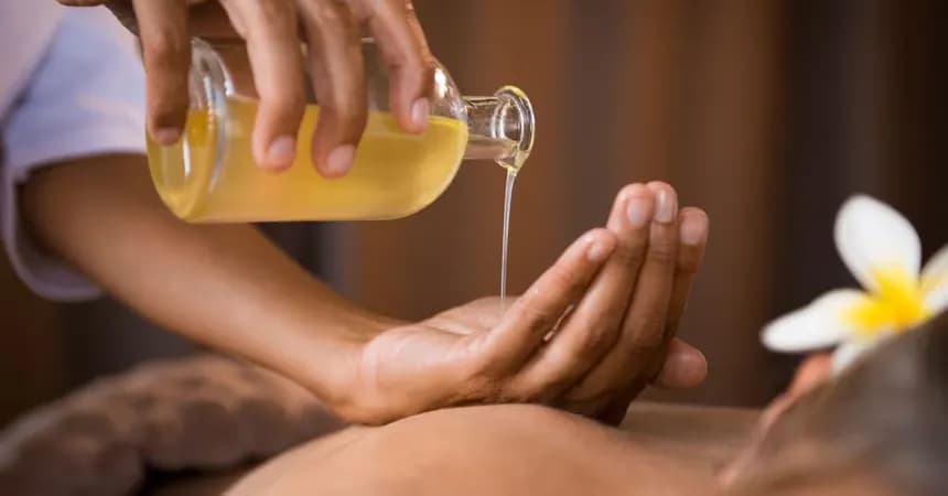 Massage aromathérapie